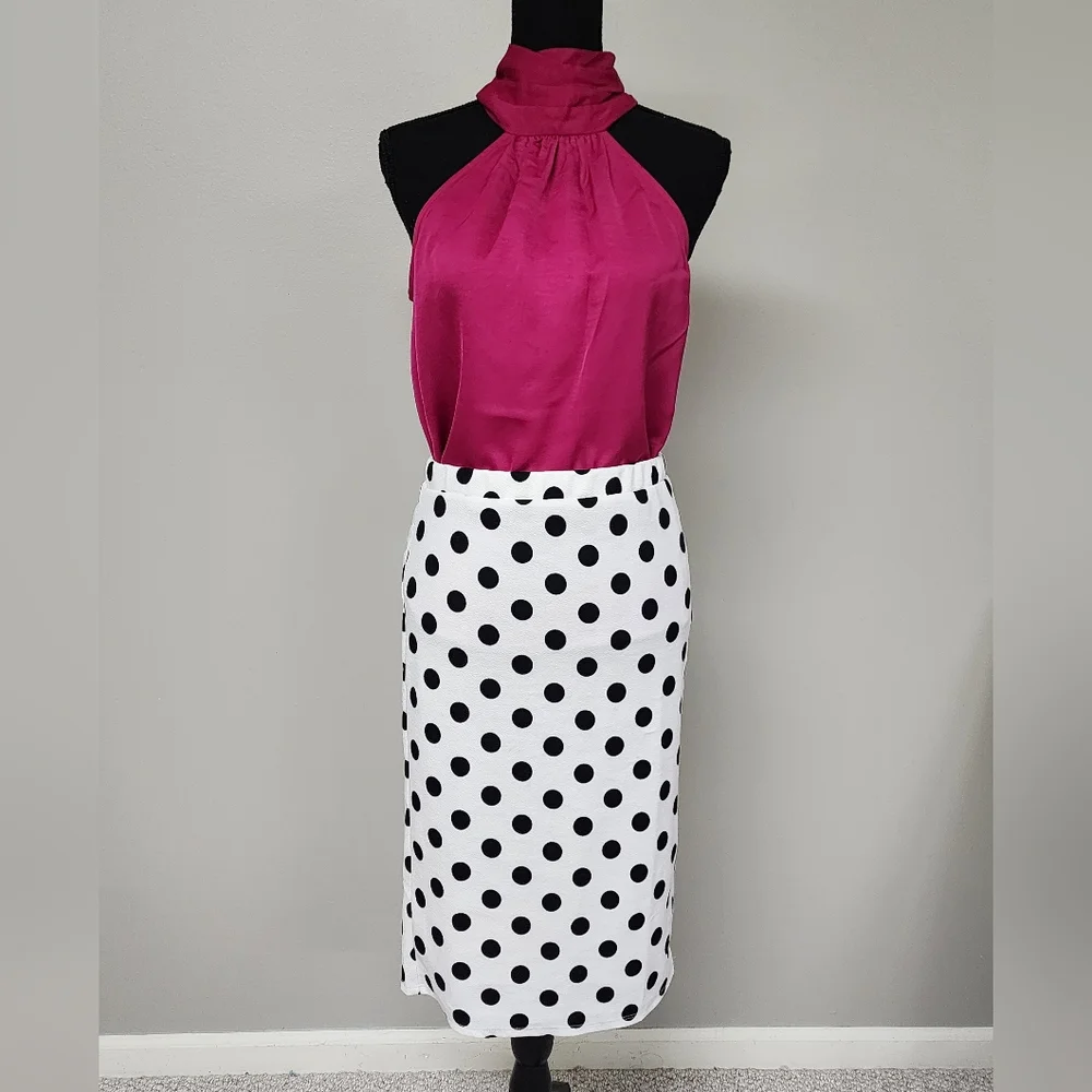 🔥NWT🔥SZ XSMALL Women's Satin Halter Top - A New Day - Picture 6 of 9